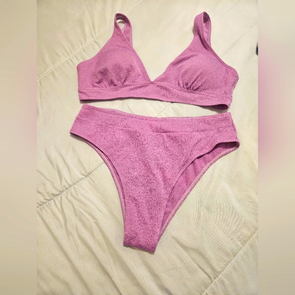 Chic Mauve Bikini Set size XL